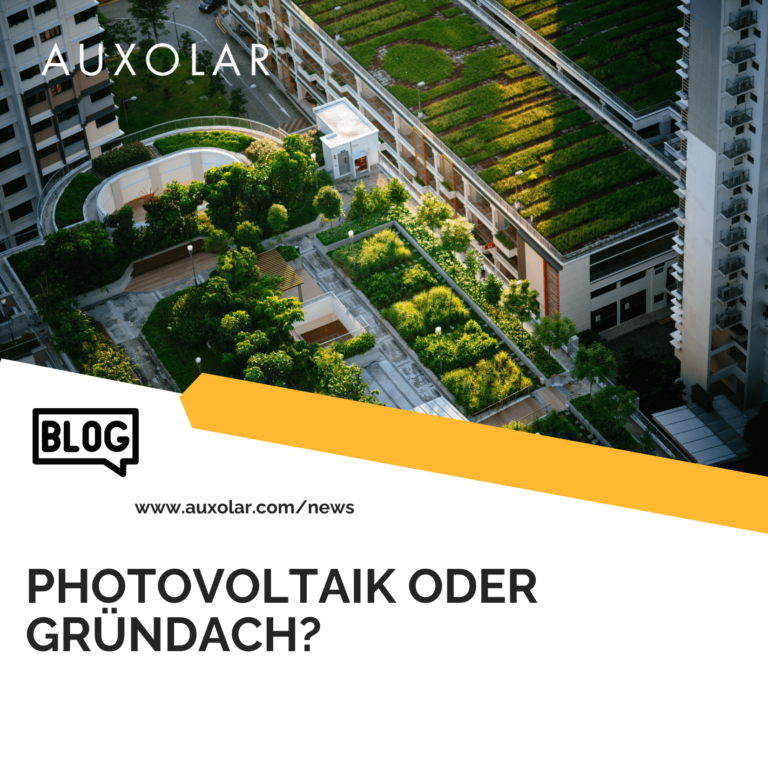 Photovoltaik oder Gründach?