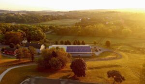 Aufdachphotovoltaik Landwirtschaft