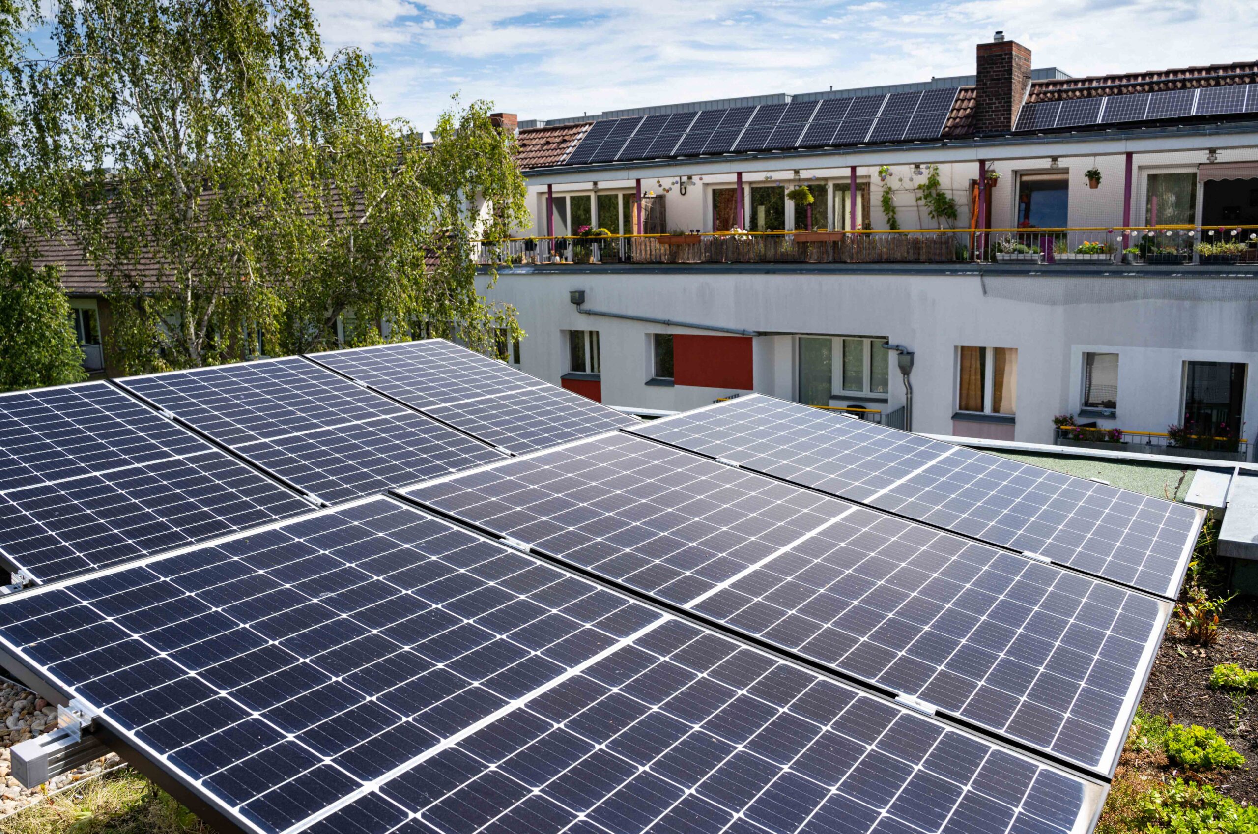 Photovoltaik Mehrfamilienhaus Und Wohnungswirtschaft