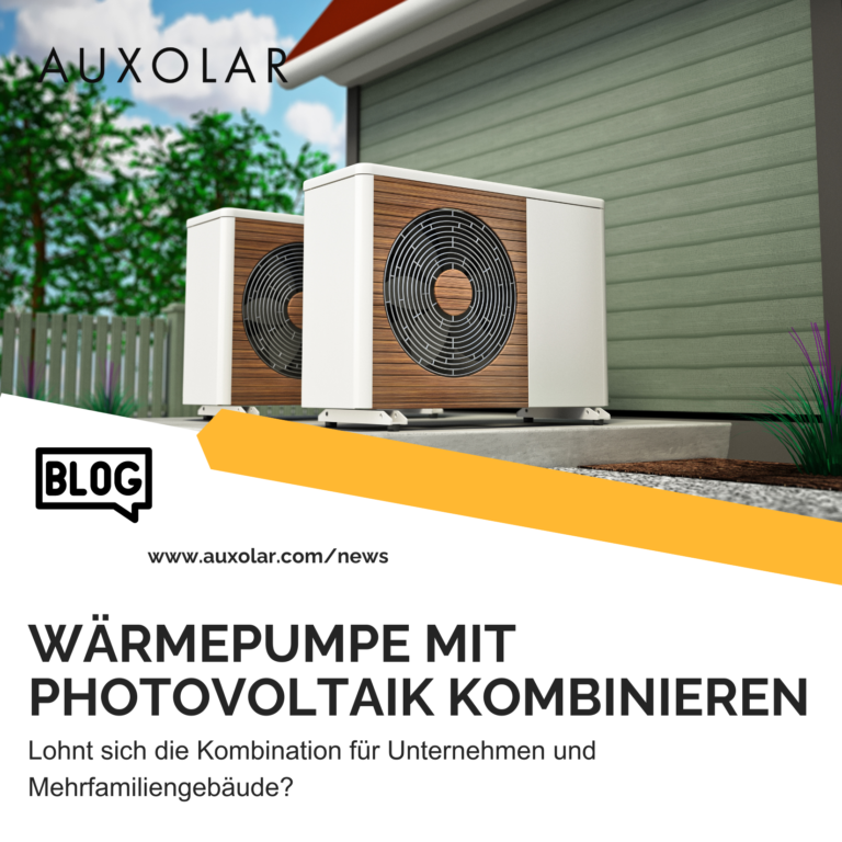 Wärmepumpe mit Photovoltaik kombinieren