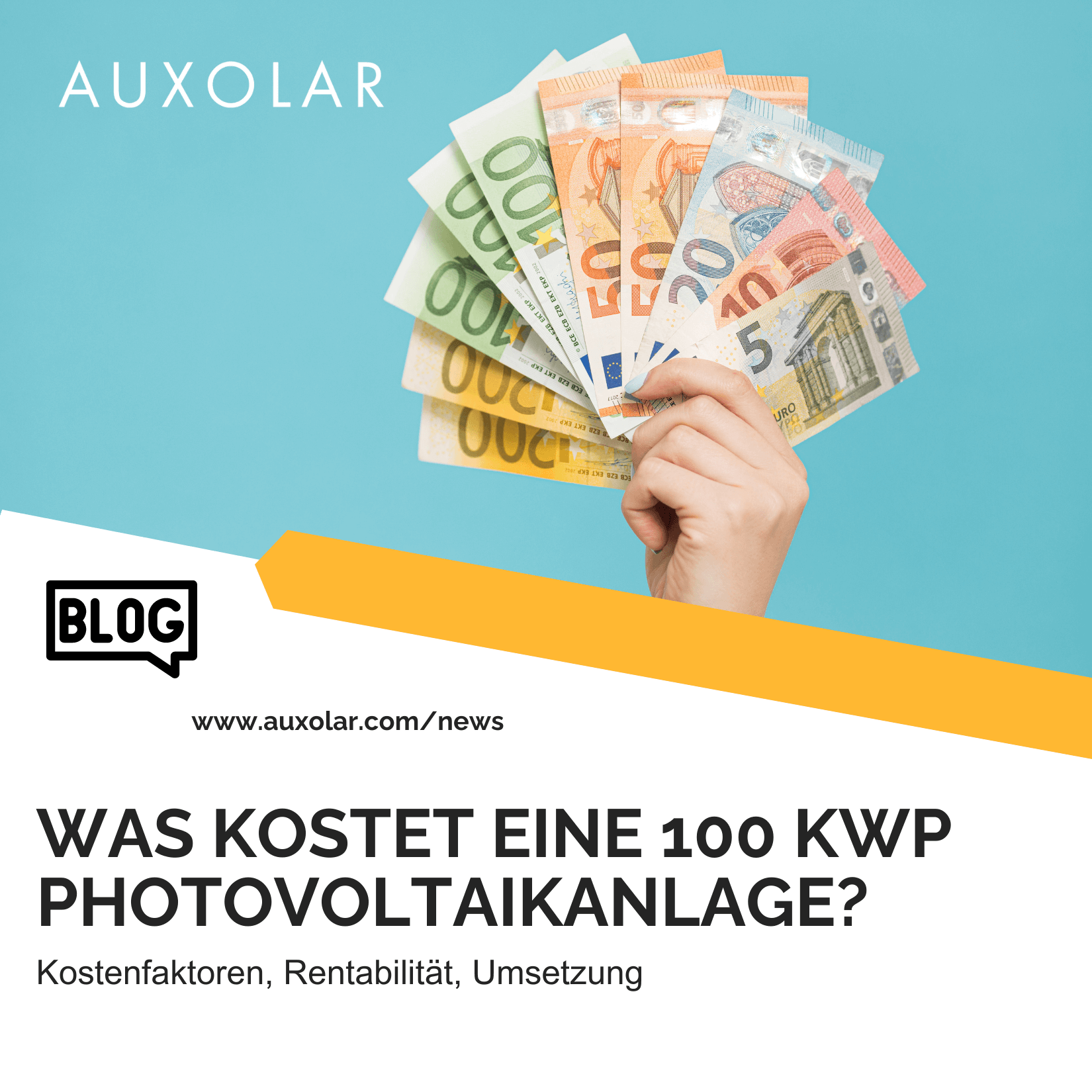 Mehr über den Artikel erfahren Was kostet eine 100 kWp Photovoltaikanlage 2024?