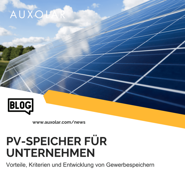 PV-Speicher für Unternehmen