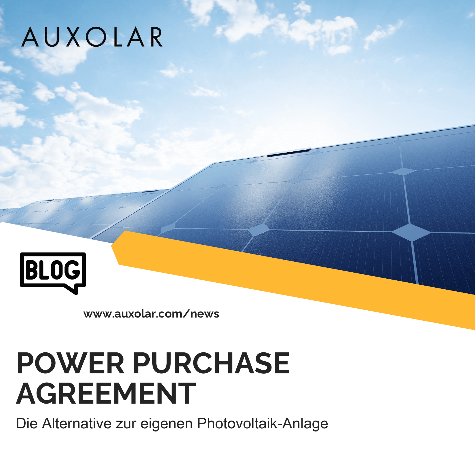 Mehr über den Artikel erfahren Die Alternative zur eigenen Photovoltaikanlage: Stromlieferverträge (Power Purchase Agreements)