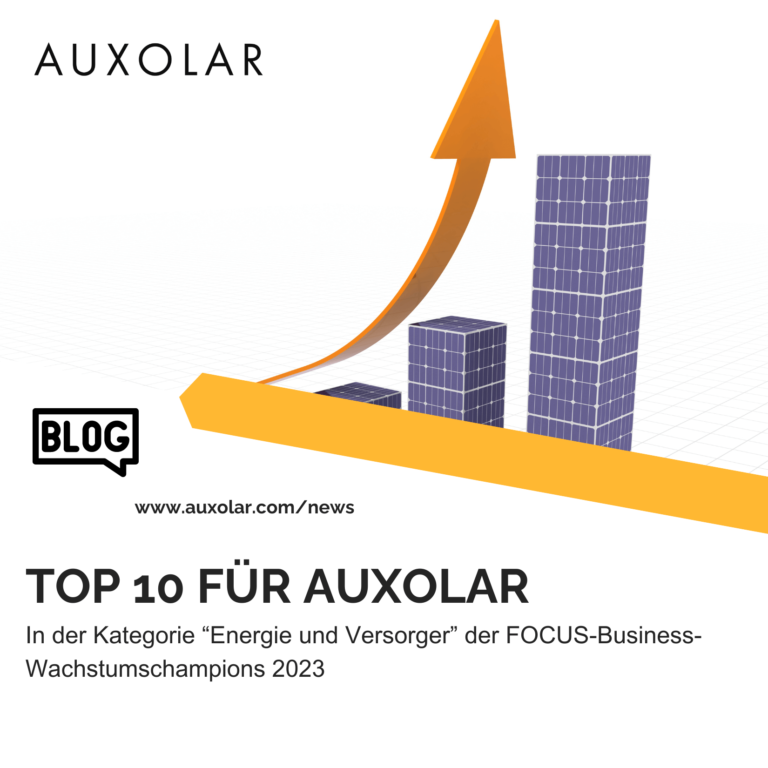 Top 10 für AUXOLAR