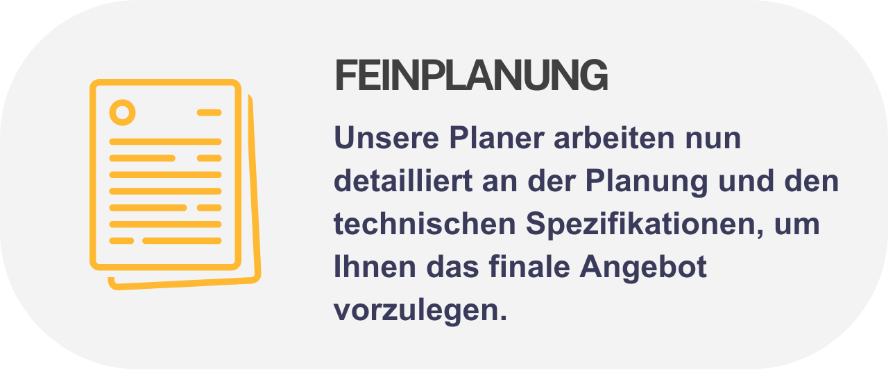 Feinplanung AUXOLAR