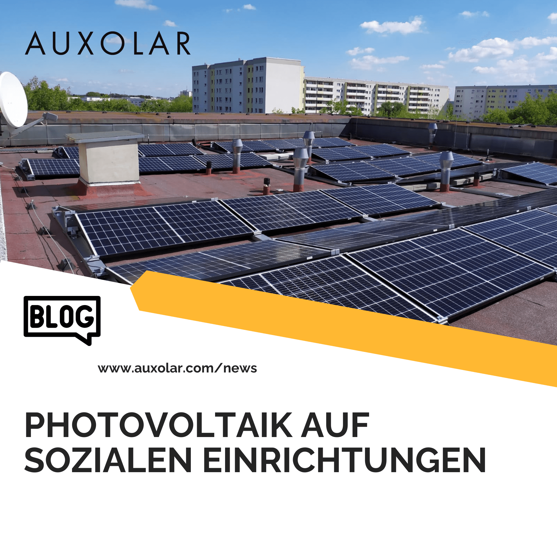 Mehr über den Artikel erfahren Gewerbliche Photovoltaikanlagen auf sozialen Einrichtungen