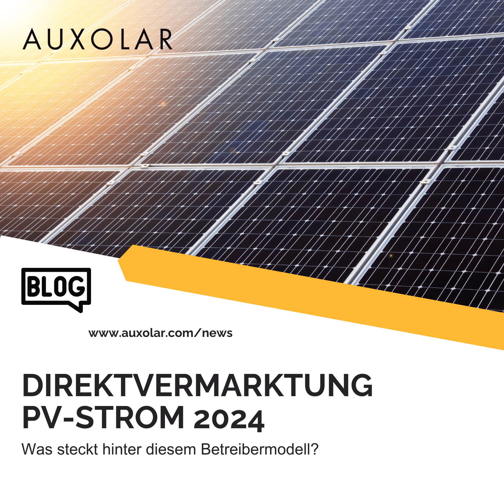 Mehr über den Artikel erfahren Direktvermarktung PV-Strom 2024 – Direktvermarktung oder Einspeisevergütung (EEG)? 